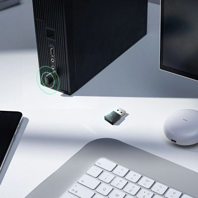 10. Baseus BA07 Bluetooth USB adapter - black