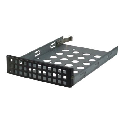 10. Inter-Tech 2U-20255 Rack Black, Stainless Steel