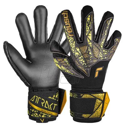 2. Reusch Attrakt Duo Finger Support goalkeeper gloves 54 70 050 7739