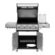 3. Teesa BBQ 5006 MASTER gas grill - 5 burners - space for a cylinder