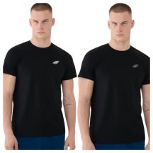 Men's T-shirt (SET OF 2 T-SHIRTS) 4F 4FWAW25TTSHM3458-020S-20S
