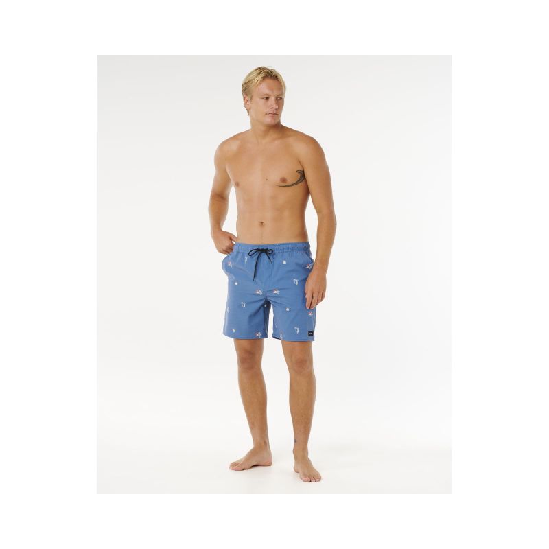 4. RIP CURL Skelly Breach Volley Men's Boardshorts Blue