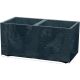 SIERRA CASE CONCRETE EFFECT FLOWER POT 77x39 ANTHRACITE