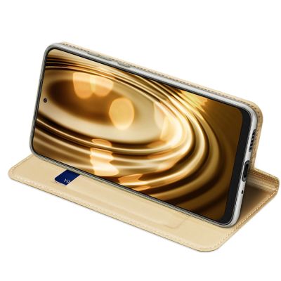 6. Dux Ducis Skin Pro Holster Cover Flip Cover for Samsung Galaxy A73 gold
