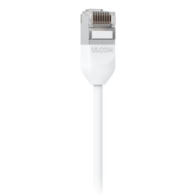 2. Ubiquiti UACC-Cable-Patch-Outdoor-C6A-12M-W White Cat6a F/UTP (FTP) Network Cable
