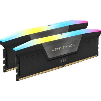 Corsair Vengeance RGB CMH32GX5M2B6400C32 Memory Module 32GB 2x16GB DDR5 6400MHz