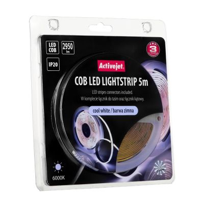 3. COB LED strip 5m cold color IP20