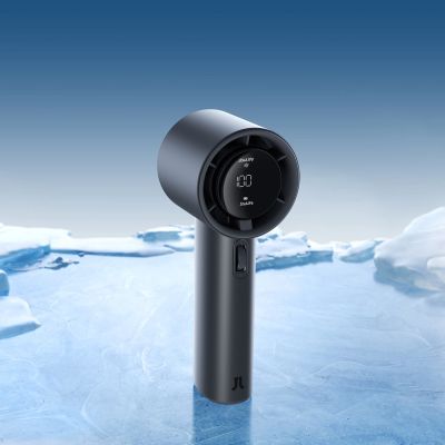4. Jisulife Handheld Fan Pro1 S 5000mAh FA53PRO Mini Blower Portable USB Metal Fan - Dark Gray