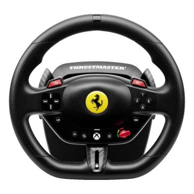 7. Thrustmaster Steering Wheel. T98X Ferrari 296GTS Wheel Rim (XBO/PC) Retail
