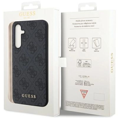 8. Guess GUHCS23FEG4GFGR S23 FE S711 gray/gray hardcase 4G Metal Gold Logo