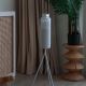 6. HiFuture Wedge Bluetooth Speaker - Silver and White
