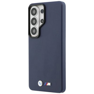 2. BMW M Metal Logo MagSafe Case for Samsung Galaxy S26 Ultra - Navy Blue