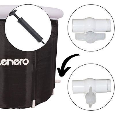 9. WARM SWIMMING POOL ICE BATH 80x75CM 1068718