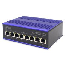 ASSMANN Electronic DN-650106 Fast Ethernet Network Switch (10/100) Black, Blue