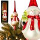 2. CHRISTMAS TREE TOP 28.5 CM SNOWMAN