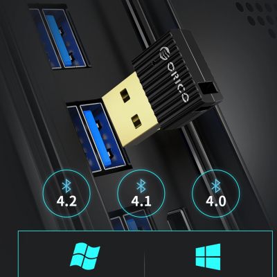 11. Orico BTA-508 Bluetooth 5.0 USB-A Adapter - Black