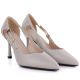 3. Women's gray high heel pumps Vinceza 62288