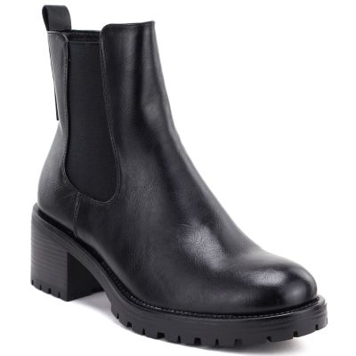 Women's ankle boots, insulated, black, Potocki SZ12742