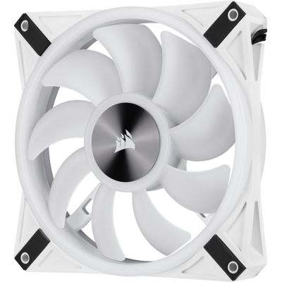 5. Corsair iCUE QL140 Computer Case 14cm Fan White