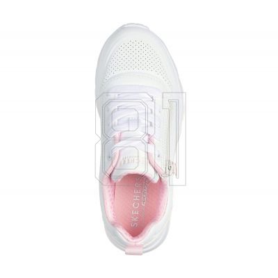 3. Skechers Uno Lite - Easy Zip Jr 310387L WHT shoes
