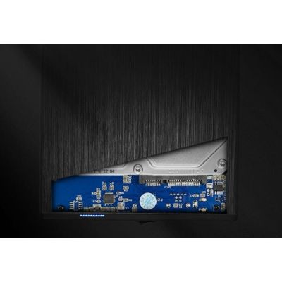 6. AXAGON EE35-XA3 External Case 3.5", USB 3.0, SATA II, Aluminum - Black