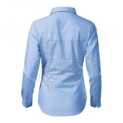 3. Malfini Style LS W MLI-22915 blue shirt