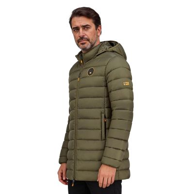 8. Geographical Norway men's jacket AMIGOMAP LONG HOOD DB KAKI MEN 233 KAKI (WZ5087H/GN-KAKI)