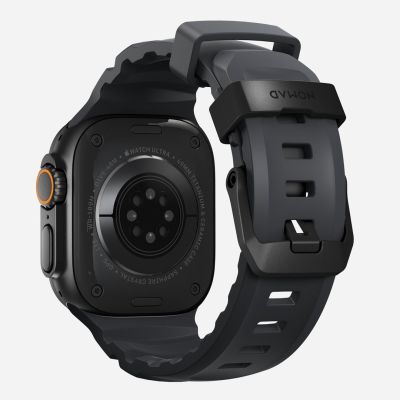 3. Nomad Rocky Point Band Black Leather, Titanium