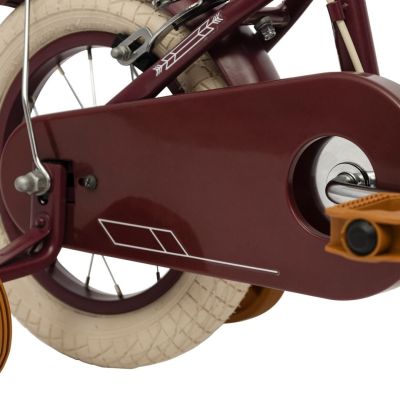 9. Huffy Vintage 12" Burgundy Children's Bike (22255W)