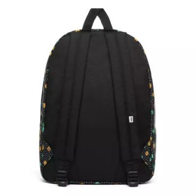 4. Vans Realm Classic Polka Ditsy School Backpack - VN0A3UI7VCY