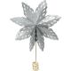 7. CHRISTMAS TREE TOP STAR 30CM PAPER SILVER