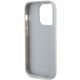 7. Guess Strass Metal Logo case for iPhone 15 Pro - silver