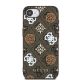 5. Guess PU 4G Peony case with MagSafe for iPhone 16e - brown