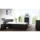 3. M6 MALWA CHEST OF DRAWERS 120CM 6 DRAWERS BLACK