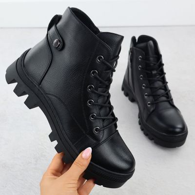 2. Black Women's Ankle Boots Potocki Z25-JE19317