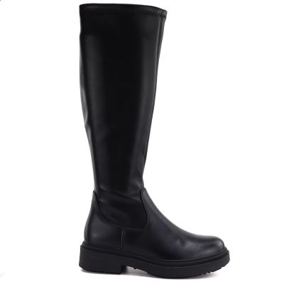 2. Women's black insulated boots, Sergio Leone KZ-02