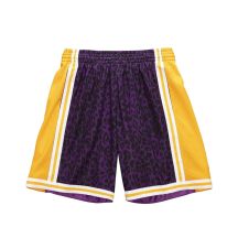 Mitchell & Ness Men's NBA LA Lakers Wild Life Swingman Shorts