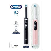 Braun Oral-B iO 3 Electric Toothbrush DUO BLACK&PINK Set