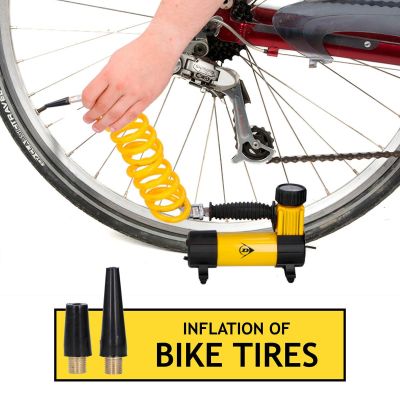 14. DUNLOP TRAVEL COMPRESSOR PUMP 12V DC 100psi