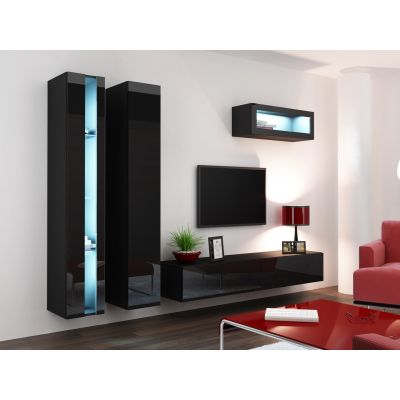 9. VIGO NEW 180/40/30 bookcase black/gloss black