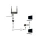 2. LANBERG RJ45 Network Adapter -> 2x RJ45, Shielded