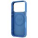 7. Guess 4G with Stripe Round and Classic Logos MagSafe Case for iPhone 17 Pro Max / 18 Pro Max - Blue
