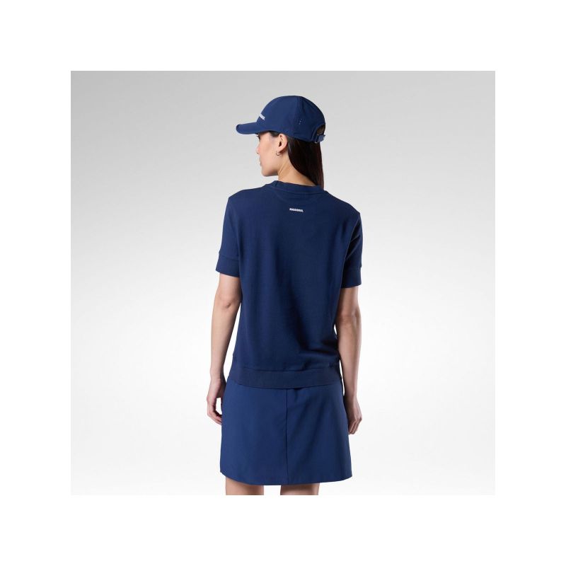 4. ROSSIGNOL Women's Pique Tee Navy Blue