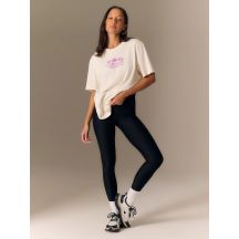 Women's ribbed knit leggings 4F 4FRSS26TTIGF328-20S