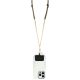 3. Guess 4G Chain CBDY Strap - brown