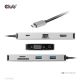6. CLUB3D CSV-1594 USB 3.2 Gen 1 (3.1 Gen 1) Type-C Docking Station Black, Gray