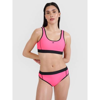 2. Women's bikini top 4F 4F 4FWSS25UBKTF077-55N