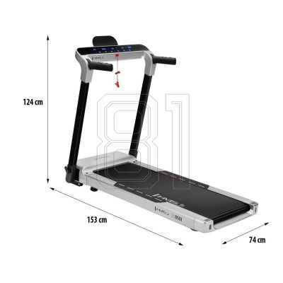 3. Electric treadmill HMS BE8501i 17-19-029