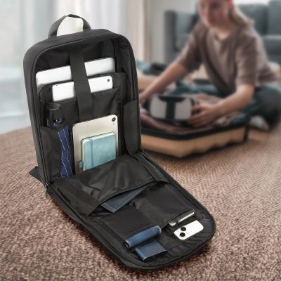 11. Wozinsky Premium Waterproof Laptop Backpack - Black