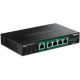 Trendnet TPE-B541 Switch, Managed, Gigabit Ethernet, Full Duplex, PoE, Wall Mountable
